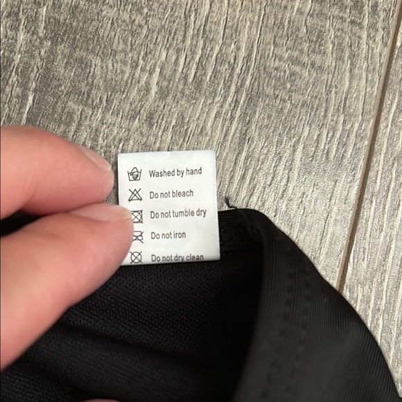 Black Lace-Up Bikini Set, Small - Picture 8 of 8